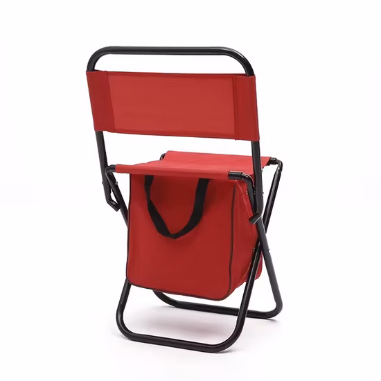 Folding Chair Multi Functional Portable Ice Bag Solid Oxford Cloth Fishing Stool